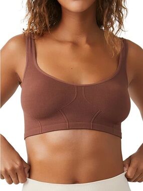 Free People Intimately Wide Eyed Seamed Bralette | Mauve | Size M/L